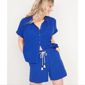 Old Navy loose button up 2x